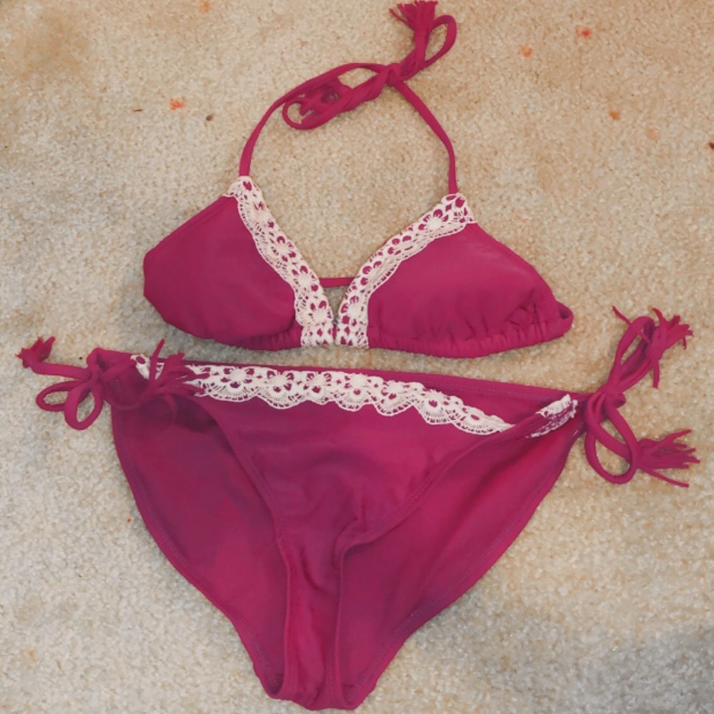 purple bikini — NEVER WORN